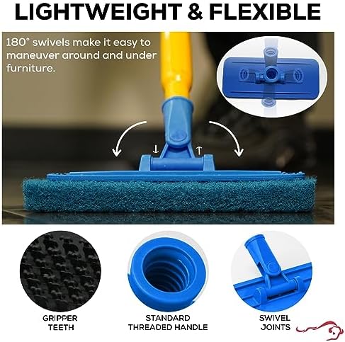 KLEEN HANDLER EZ Scrub Pad Holder, 10” x 4 5/8” - Image 2