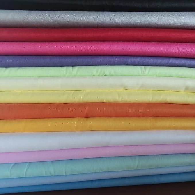 Cotton Fabric DIY Making Supplies Quilting Patchwork Fabric Fat Quarter Bundles by Antetek
