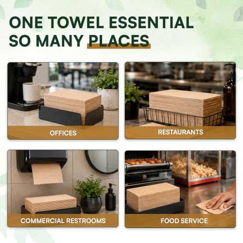 Perfect Stix Kraft Multifold Paper Towels – 1, Restaurant & Restroom Dispensers - Image 7