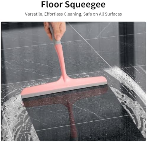 Silicone Squeegee for Shower, and Mirror-Flexible Household Cleaning Tool for - Image 3