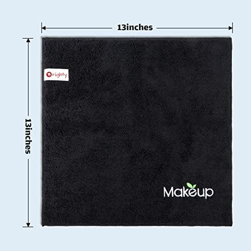 Orighty Microfiber Makeup Remover Cloths, 13 x 13 Inch, 6 Pack - Image 5