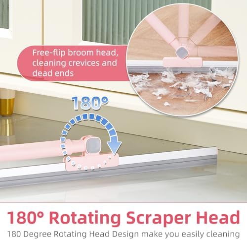 19" Floor Squeegee with Long Handle - Image 5