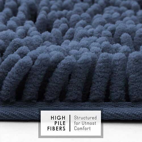 Hearth & Harbor Bathroom Rugs, Chenille Bath Mat - Image 7