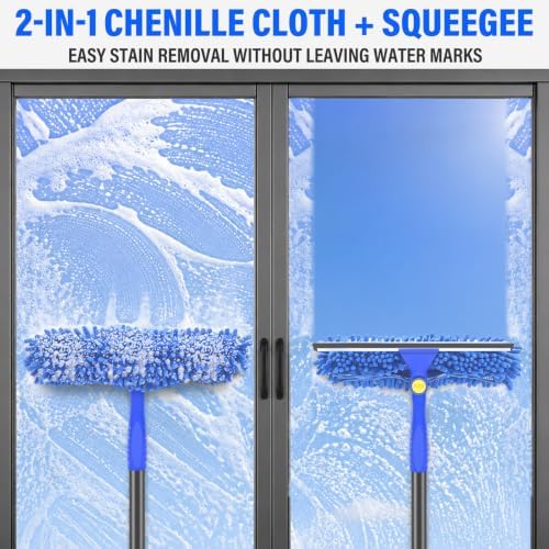 Wontolf 13pcs Window Cleaning Kit - Image 3