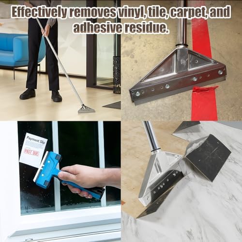 Hicarer 200 Pcs 8 Inch Floor Scraper Blades Compatible - Image 6