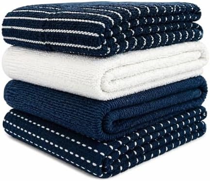 Serafina Home Navy Blue Kitchen Towels Assorted by SerafinaHome