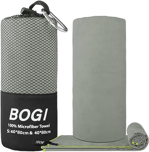 BOGI Microfiber Travel Sports Towel-Quick Dry Towel, Soft Lightweight - Image 2