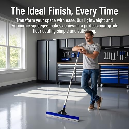 Generic Squeegee for Epoxy Floor Notched Serrated Flat Soft Rubber Rake Cement - Image 4