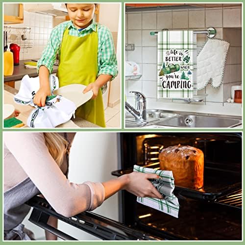 Redbaker 6 Pcs Camping Kitchen Towels - Image 5