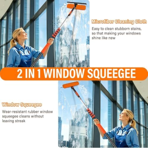 30FT Telescoping Window Squeegee Kit - Image 5