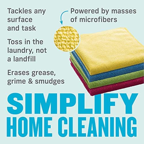 E-Cloth Microfiber Cloth 8-Pack, World's Leading Premium Microfiber Cleaning - Image 3