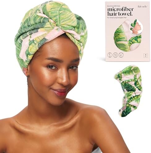 Kitsch Microfiber Hair Towel Wrap by Kitsch