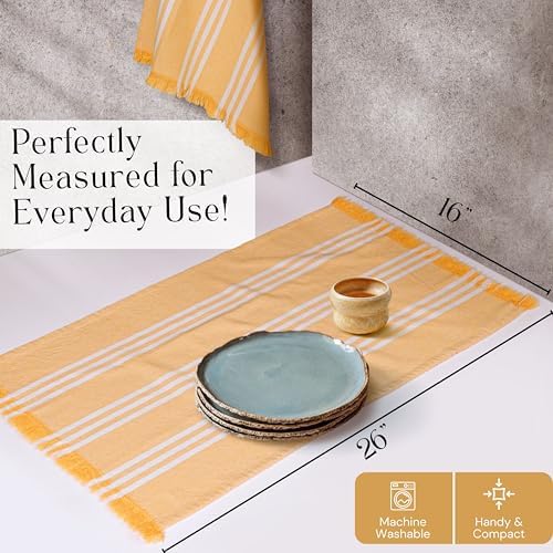 Stripe Kitchen Towels 12 Pack, 16x26 Inches, Dish Cloths - Image 4