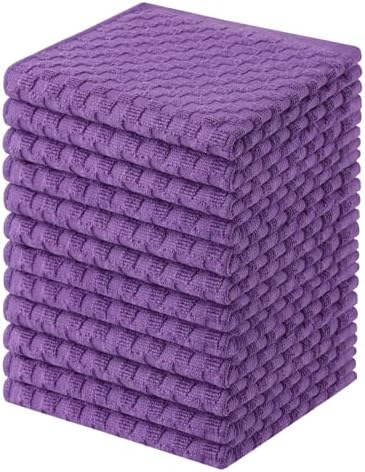 Homaxy 100% Cotton Terry Dish Cloths by Homaxy