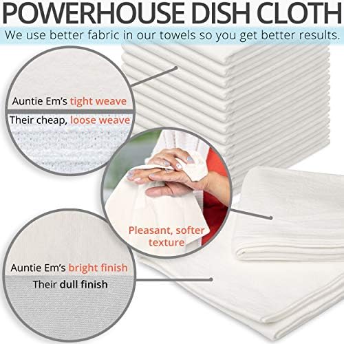 Aunti Em's Kitchen Flour Sack Dish Towels - Image 2