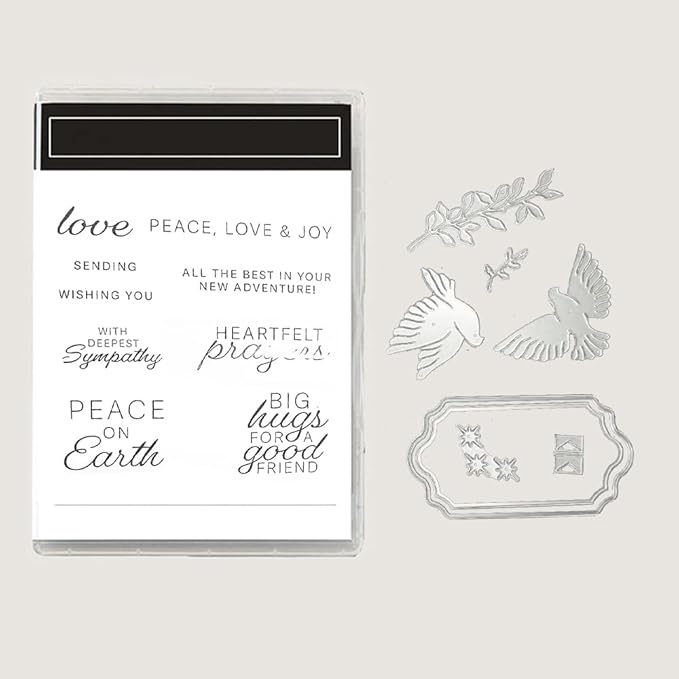 2025-2026 Stamps and Dies for Card Making, Stamps and Dies Set 2025 for Christmas and Halloween, Die Cut DIY Various Festivals Album Scrapbooking Birthdays Greeting Card (M4299)