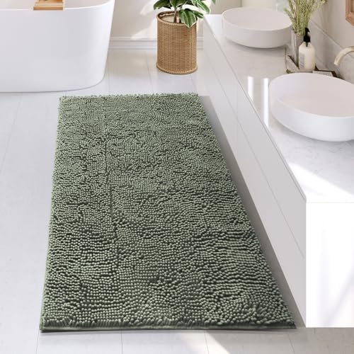 Hearth & Harbor Bathroom Rugs, Chenille Bath Mat by HearthHarbor