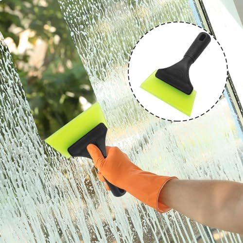 2 Pcs 5 Inch Green Car Window Squeegee Silicone - Image 6