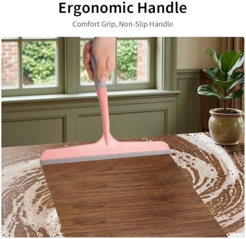 Silicone Squeegee for Shower, and Mirror-Flexible Household Cleaning Tool for - Image 6