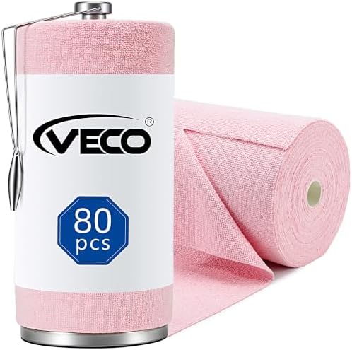 Veco Microfiber Cleaning Cloth Roll by Veco