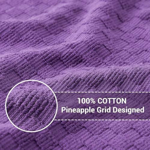 Homaxy 100% Cotton Terry Dish Cloths - Image 2