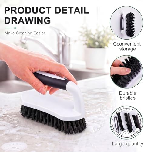 Lallisa 12 Pcs Scrub Brush Bulk - Image 3