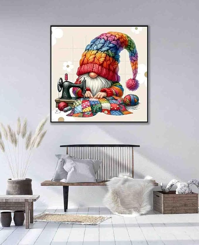 Gnome Stamped Cross Stitch Kits - Image 3