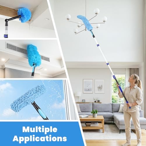 25ft High Reach Extendable Duster Kit - Image 6