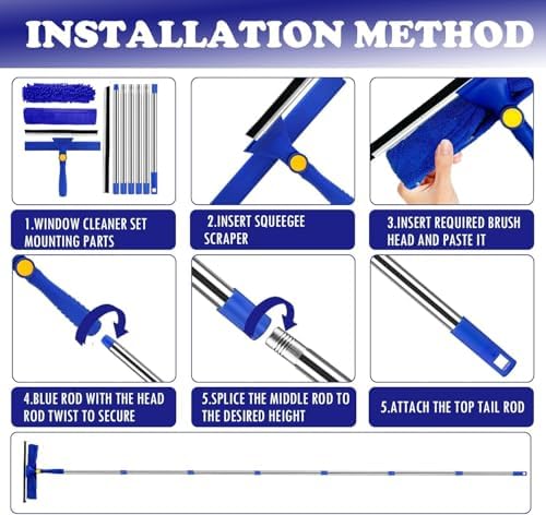 Window Cleaner Squeegee Kit - Image 5