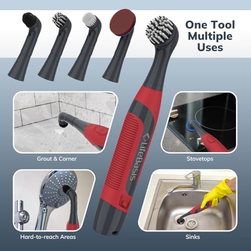 LifeBasis Cordless Electric Cleaning Brush - Image 6