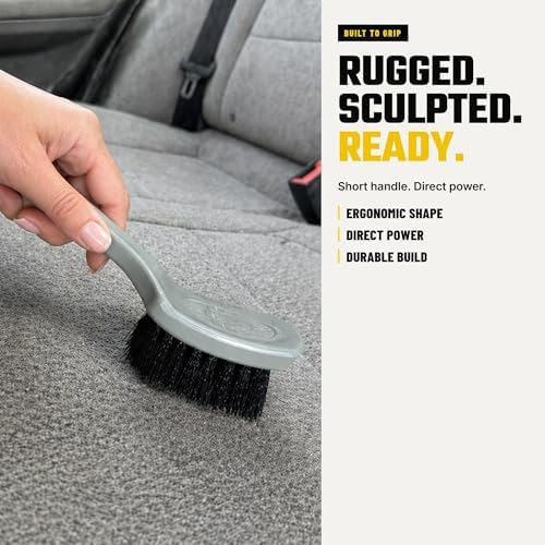 Chemical Guys, The Nifty Interior Detailing Brush, Soft Bristle, 2 Pack - Image 6