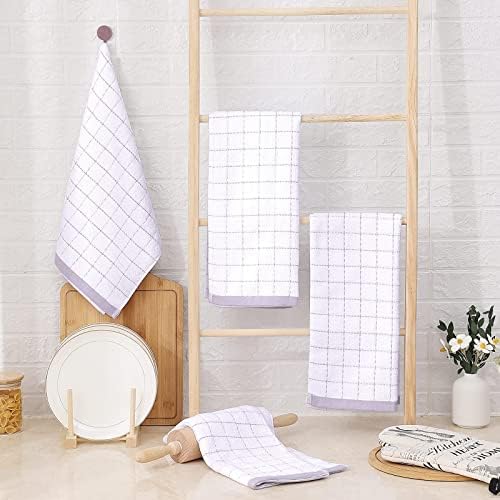 Homaxy 100% Cotton Terry Kitchen Towels, 2 Pack - Image 6