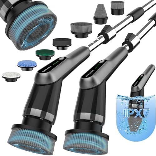Dreazu Pro Electric Spin Scrubber, 10‑in‑1 Shower Scrubber by Dreazu