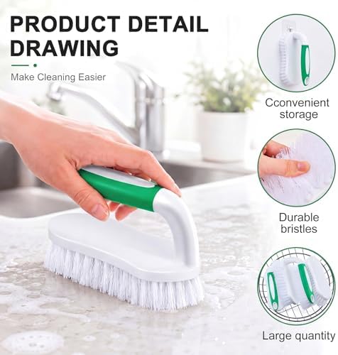 Lallisa 24Pcs Heavy Duty Scrub Brushes - Image 3