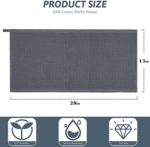 Nialnant 6 Pack Kitchen Hand Towels, 100% Cotton Dish Towels - Image 2