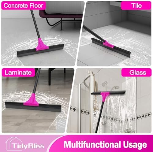 TidyBliss 18” Wide Floor Squeegee Broom Heavy Duty - Image 6