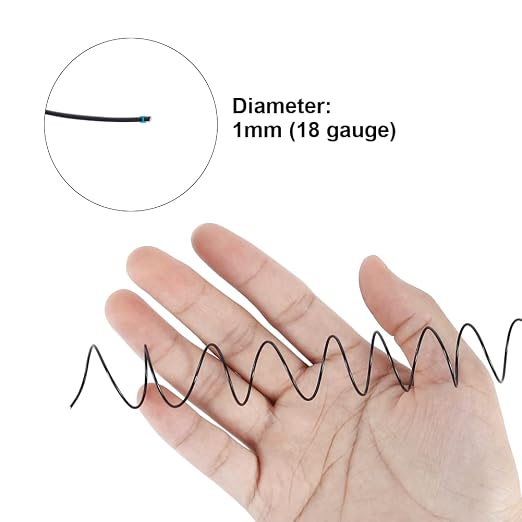 18 Gauge Aluminum Craft Wire, 165 Feet 1mm Bendable Metal Wire - Image 3