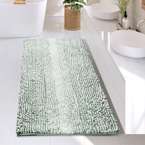 Hearth & Harbor Bathroom Rugs, Chenille Bath Mat - Image 2