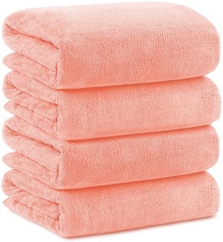 Orighty Bath Towels, Soft Feel Bath Towel, 4 Pack by AllRightinOrighty