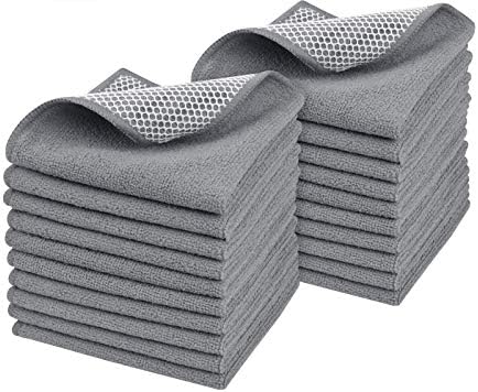 SINLAND Dish Cloth for Washing Dishes Kitchen Washcloth Cleaning Cloth by SINLAND