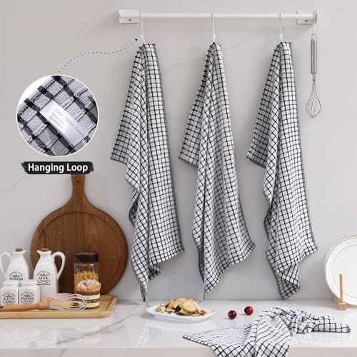 Mordimy Premium Cotton Kitchen Towels 16"x 25", 12 Pack - Image 6