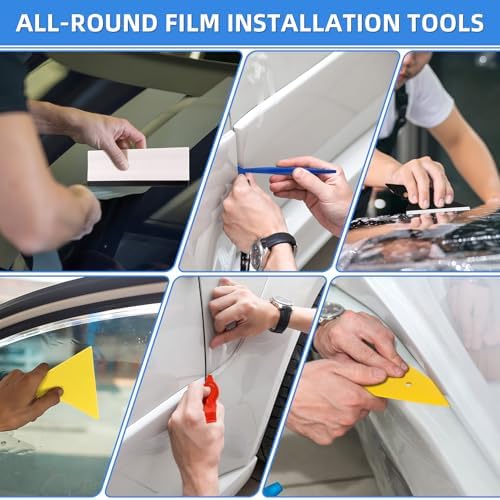 33PCS Window Tint Kit, Felt Squeegee - Image 4