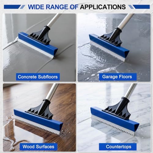 2 Pack Epoxy Floor Squeegees Notched Squeegee - Image 6
