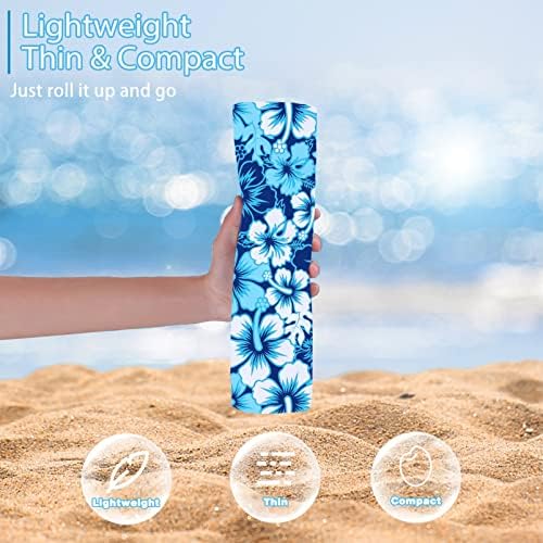 TwoYek Microfiber Beach Towels Extra Large 71x32 inches 6 Pack Bulk - Image 2