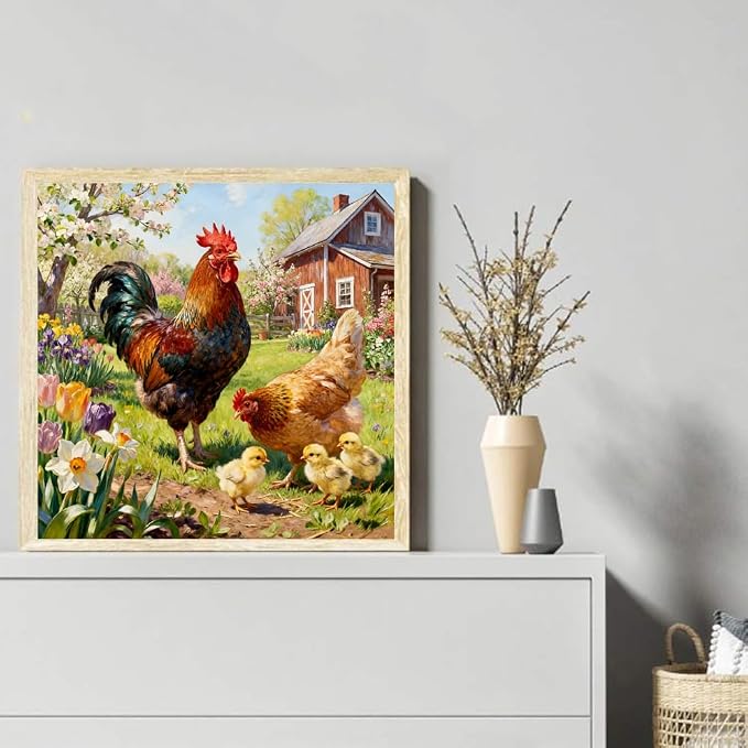 KYOQFVN Farm Counted Cross Stitch Kits - Image 7