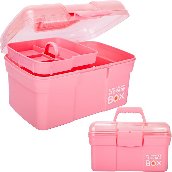 TERGOO 11in Mutipurpose Storage Box Organizer by Focusonefficientstorage
