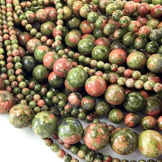 Zenkeeper 116 Pcs Unakite Beads - Image 4