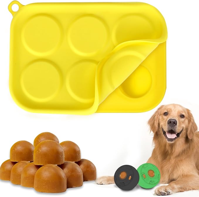 BABORUI 6 Cavities Dog Treat Molds by BABORUI
