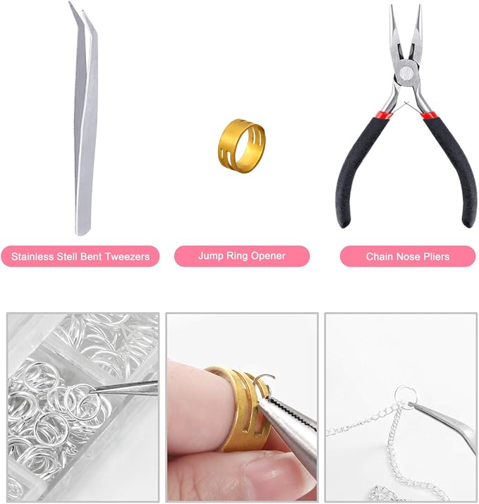PP OPOUNT 65 Feet Jewelry Chains Necklace Chains 2 mm Jewelry Making Chains - Image 4