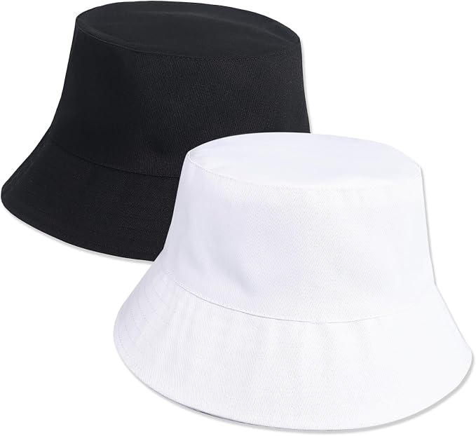 Bucket Hats Bulk Solid Color DIY Blank Hat Bucket Hats by DASSNANE